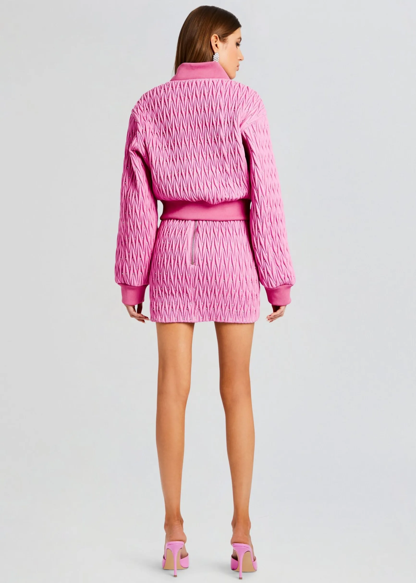 morgana_embellished_leath_3-3.webp Jackets*Retrofete Morgana Embellished Leather Jacket Begonia Pink