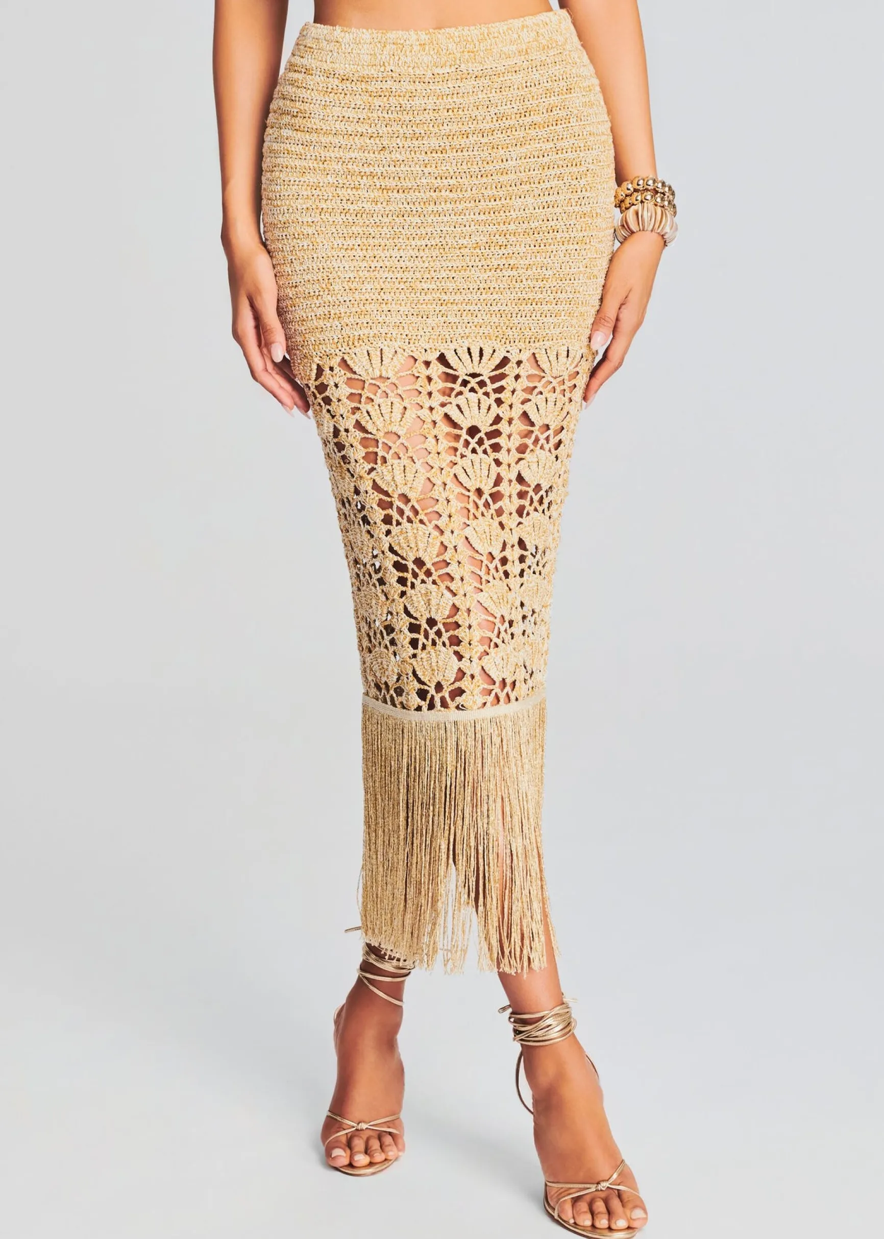 naida_crochet_skirt_0.webp RETROFÊTE*Retrofete Naida Crochet Skirt Gold