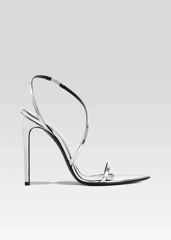 Business Chic*Retrofete Naomi Sandal Silver
