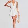 Bridal Shower*Retrofete Natasha Sequin Dress White/Sequin
