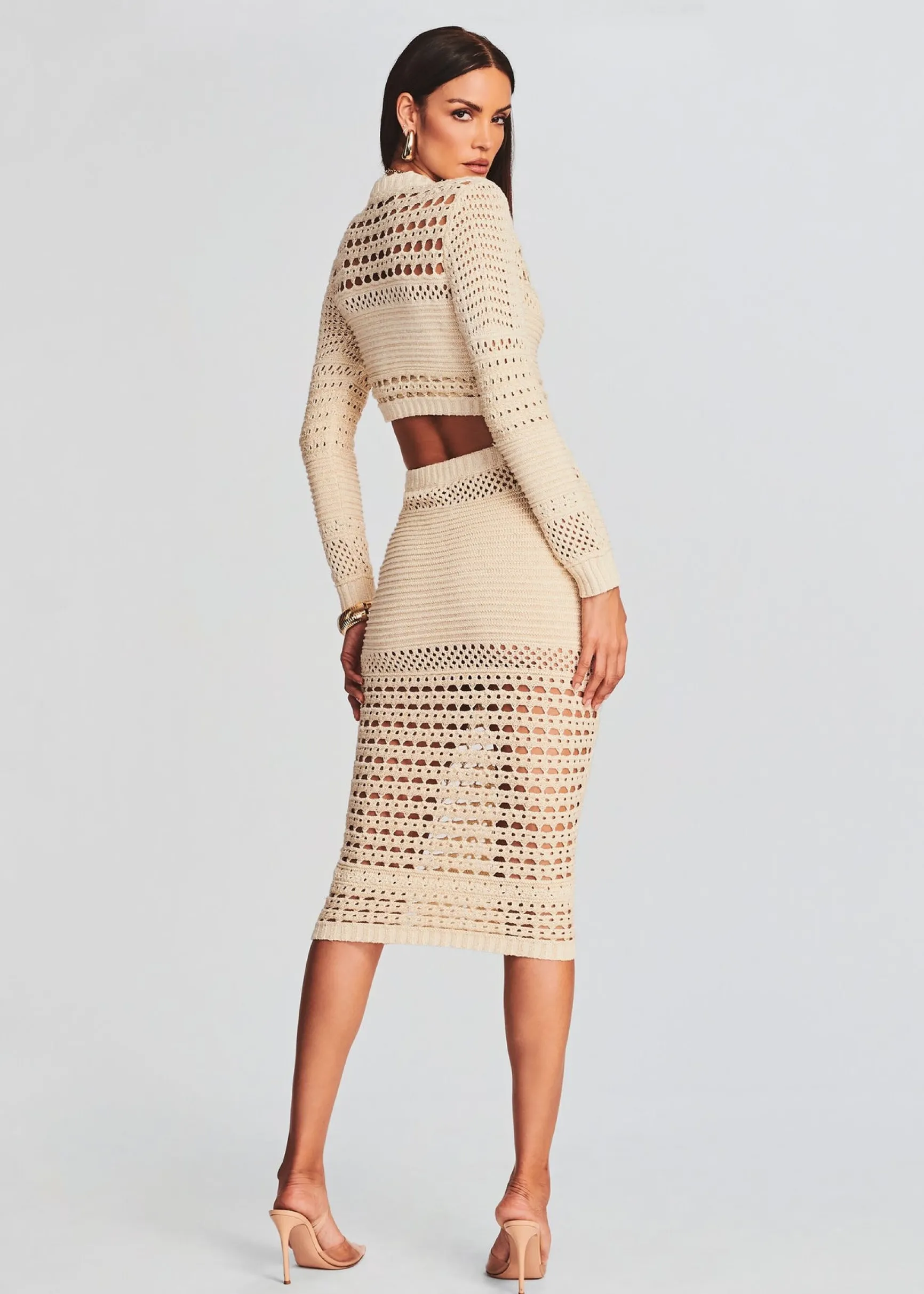 nico_knit_crochet_cardiga_3.webp Neutral Moments*Retrofete Nico Knit Crochet Cardigan Ivory/Gold