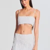 Bridal Shower*Retrofete Nikos Top White Pearl