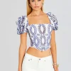 Coming Soon*Retrofete Nivak Top Klein Blue