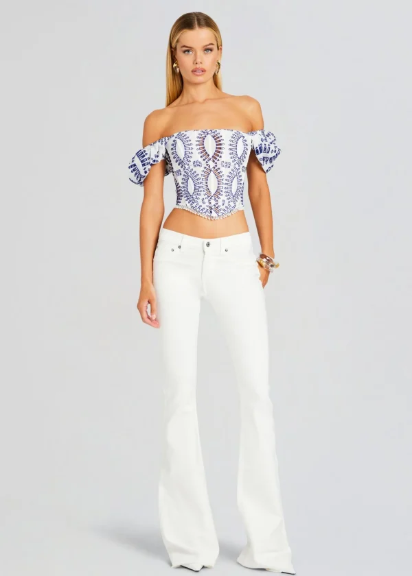 Tops*Retrofete Nivak Top Klein Blue