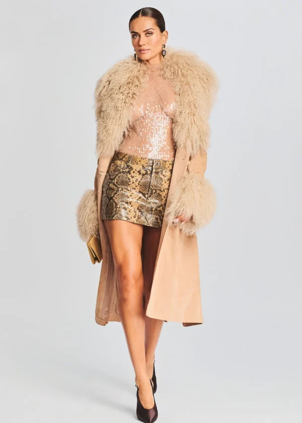 RETROFÊTE*Retrofete Nora Coat Tannin