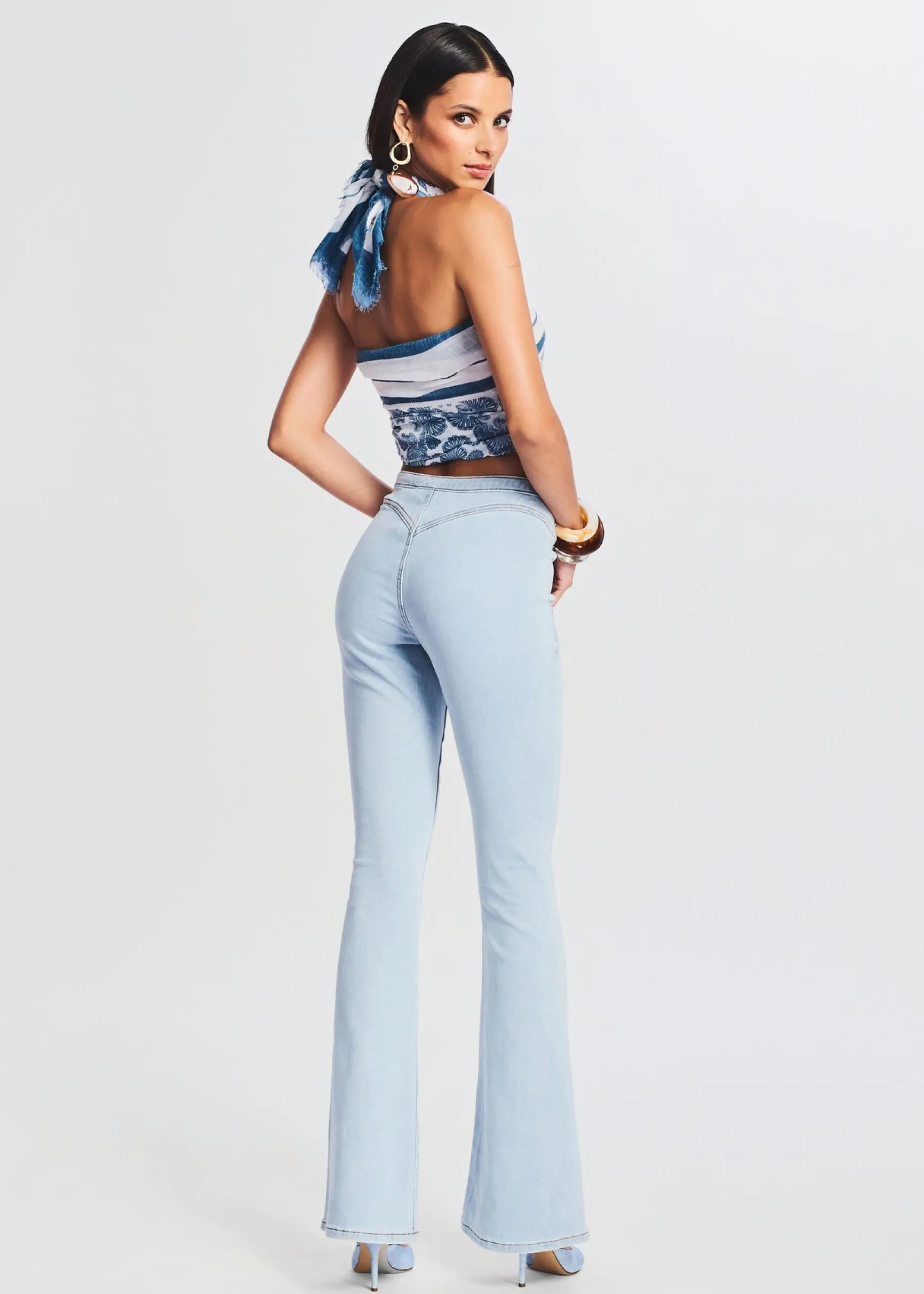 nora_mid_rise_flare_jean_3.webp Bottoms*Retrofete Nora Mid Rise Flare Jean Skylight