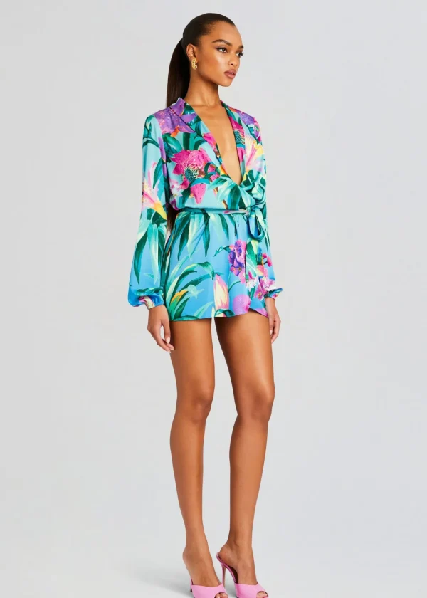 Mini*Retrofete Ocean Mini Dress Turquoise