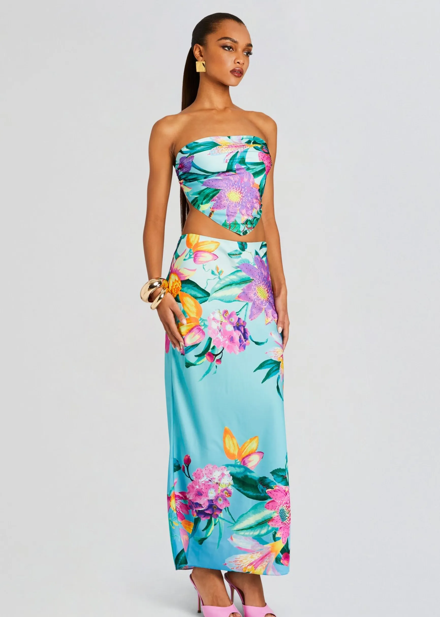ocean_skirt_2.webp Coming Soon*Retrofete Ocean Skirt Turquoise