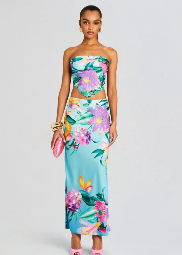 Tops*Retrofete Ocean Top Turquoise