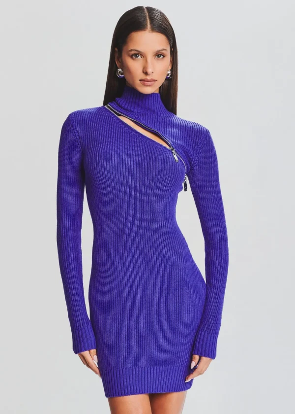 Day to Night*Retrofete Oceana Sweater Dress Violet Indigo