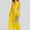Swim*Retrofete Odell Maxi Dress Yellow