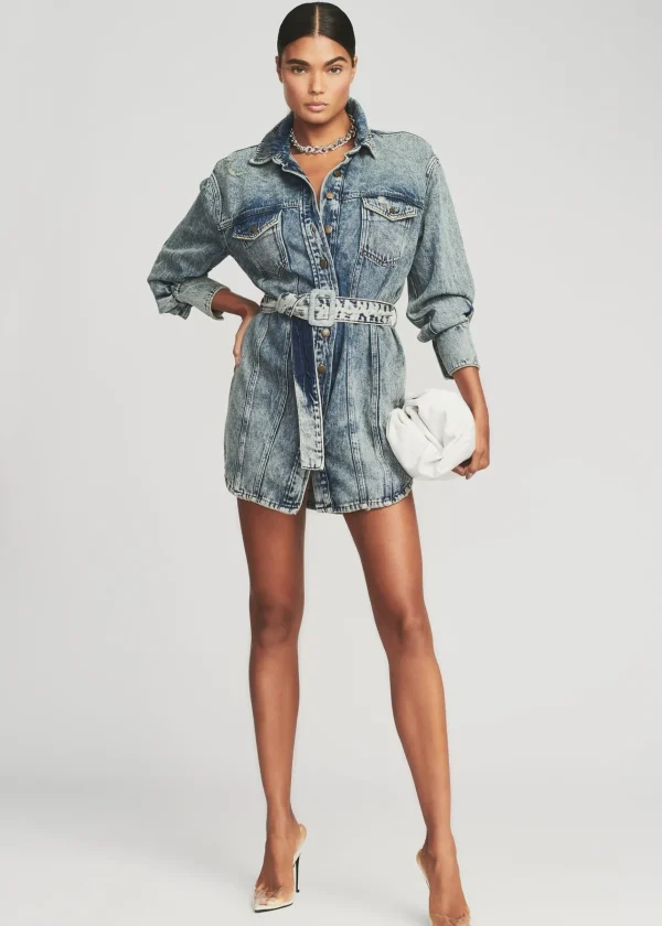 Dresses*Retrofete Odette Shirtdress Oceanside