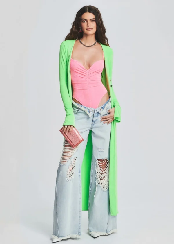 Bottoms*Retrofete Ollie Wide Leg Jean Skylight