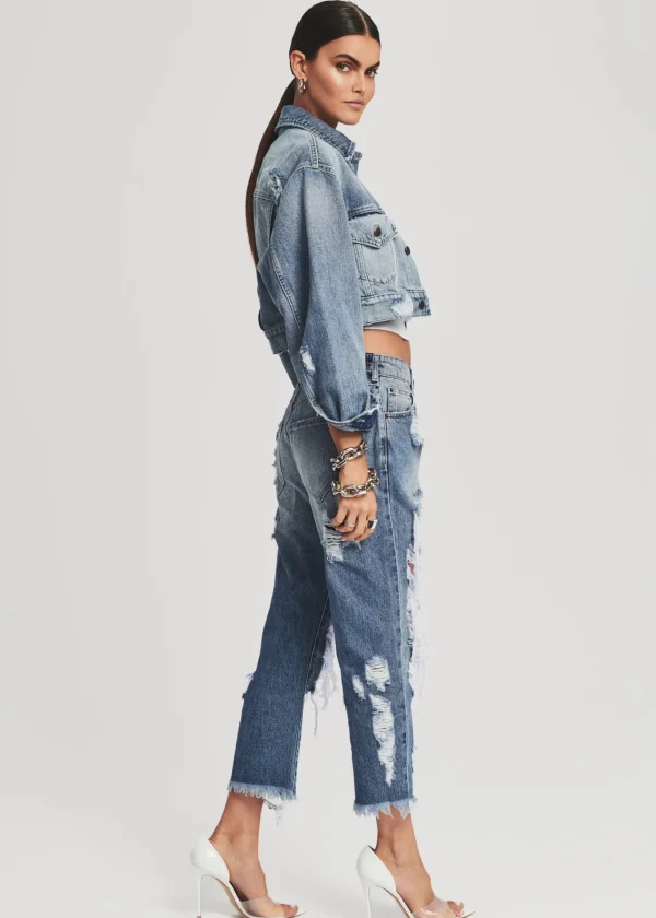 Denim*Retrofete Omar Drop Boyfriend Jean Lagos