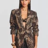Jackets*Retrofete Ophelia Lace Jacket Tannin