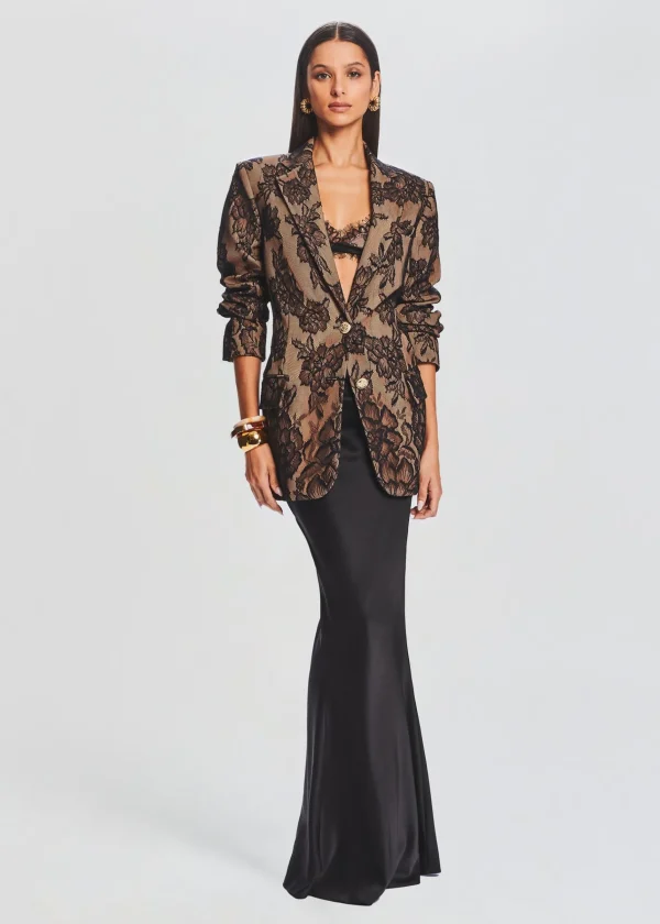Jackets*Retrofete Ophelia Lace Jacket Tannin