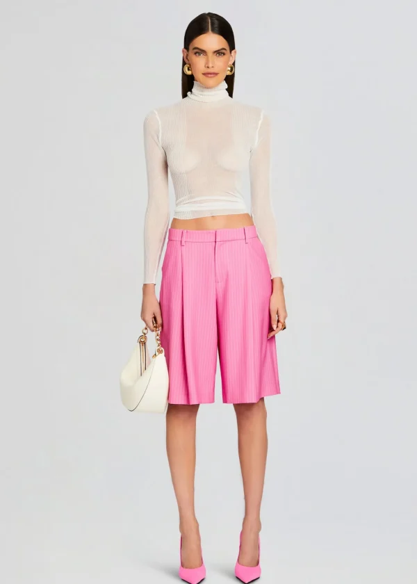 Bottoms*Retrofete Pearl Short Pink Pinstripe