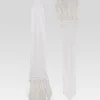 Accessories*Retrofete Penny Feather Gloves White