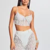 Bachelorette Party*Retrofete Pessa Lace Top White