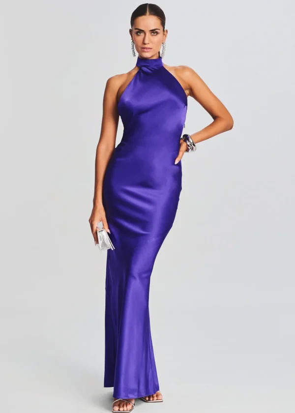 Dresses*Retrofete Phera Maxi Dress Violet Indigo