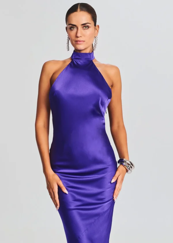 Dresses*Retrofete Phera Maxi Dress Violet Indigo