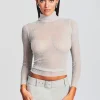 Sheer Bliss*Retrofete Piper Sweater Silver
