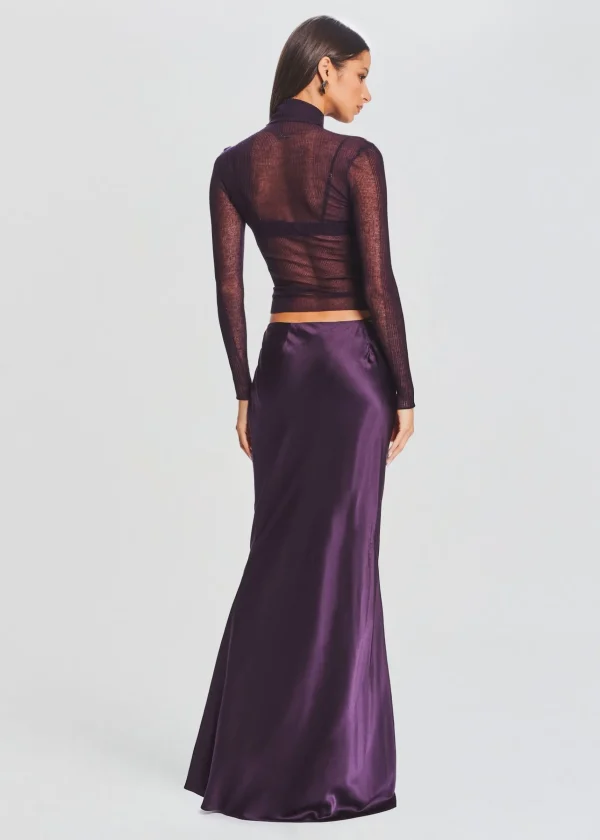 Day to Night*Retrofete Piper Sweater Eggplant