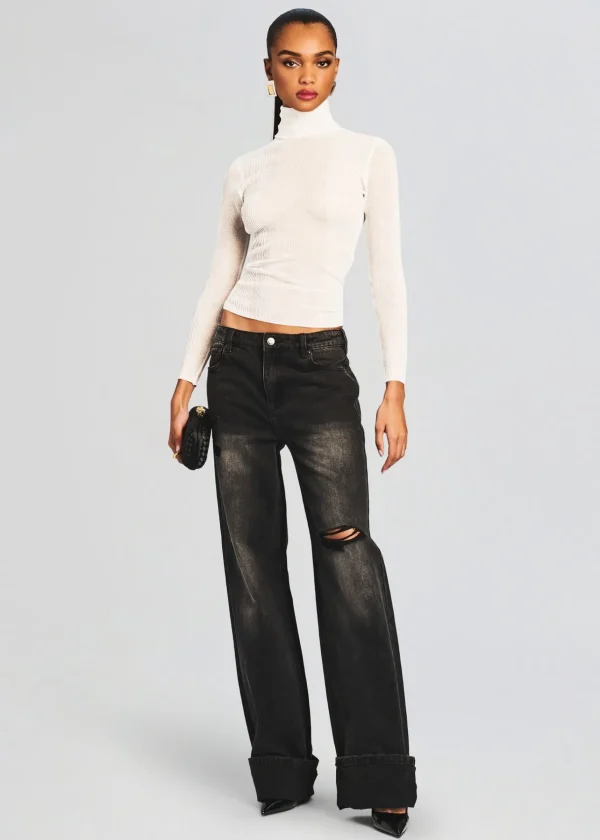 Day to Night*Retrofete Piper Sweater White