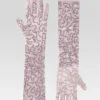 Accessories*Retrofete Poppy Sequin Gloves Mink Grey