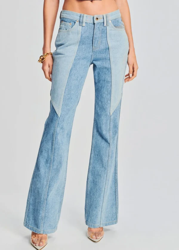 Bottoms*Retrofete Rafael Denim Jean Patchwork