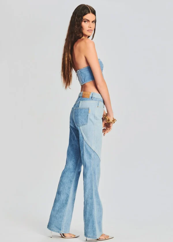 Bottoms*Retrofete Rafael Denim Jean Patchwork