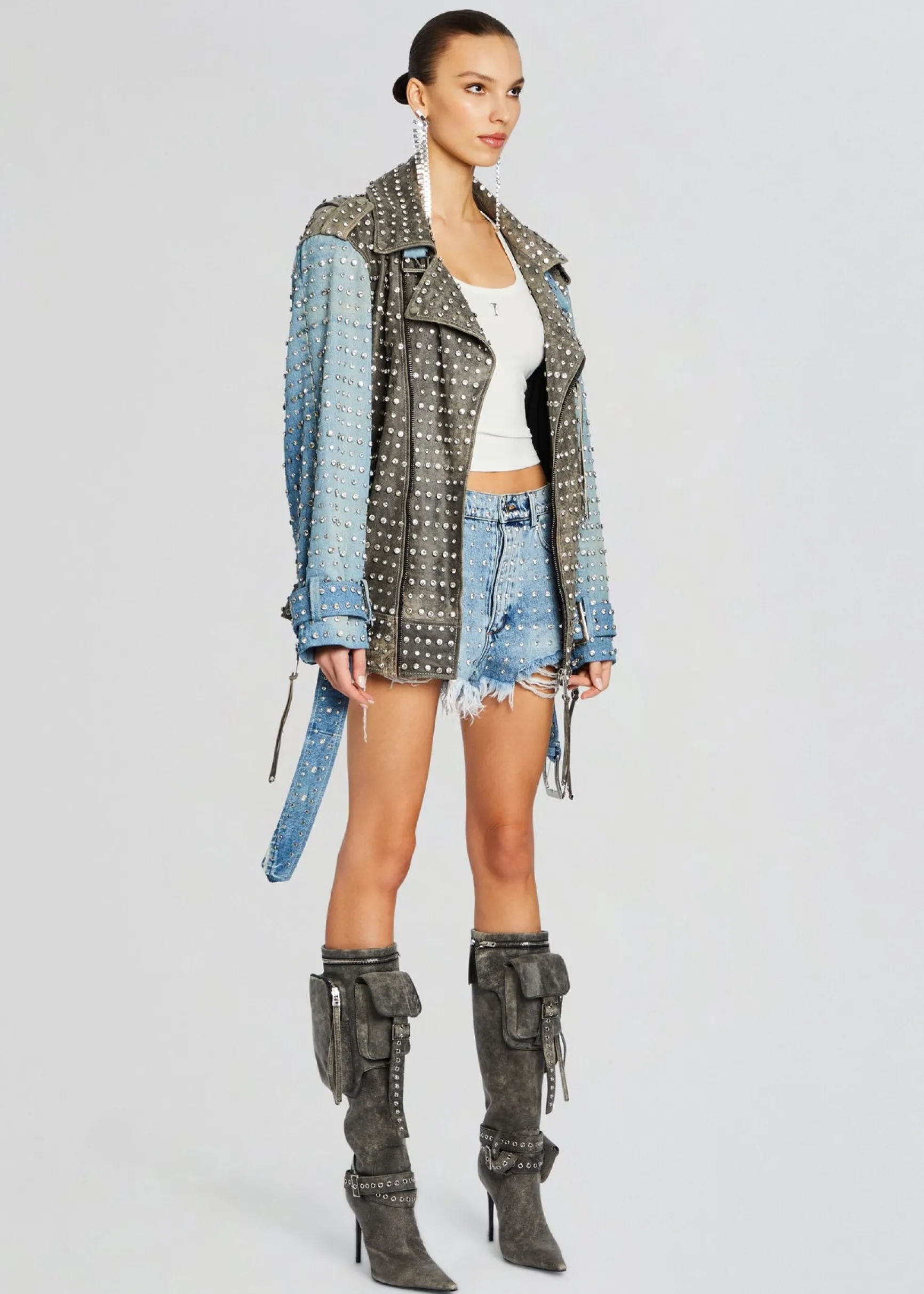 rebel_embellished_leather_2-2.webp Denim*Retrofete Rebel Embellished Leather Jacket Tangier/Silver