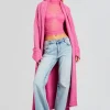 Day to Night*Retrofete Reed Boucle Cardigan Malibu Pink