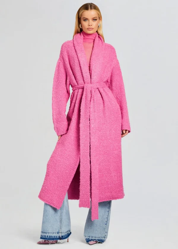 Best Sellers*Retrofete Reed Boucle Cardigan Malibu Pink