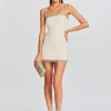 Honeymoon Looks*Retrofete Regina Shell Dress White Mermaid Shell