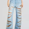 Denim*Retrofete Renzo Embellished Denim Jean Bondi