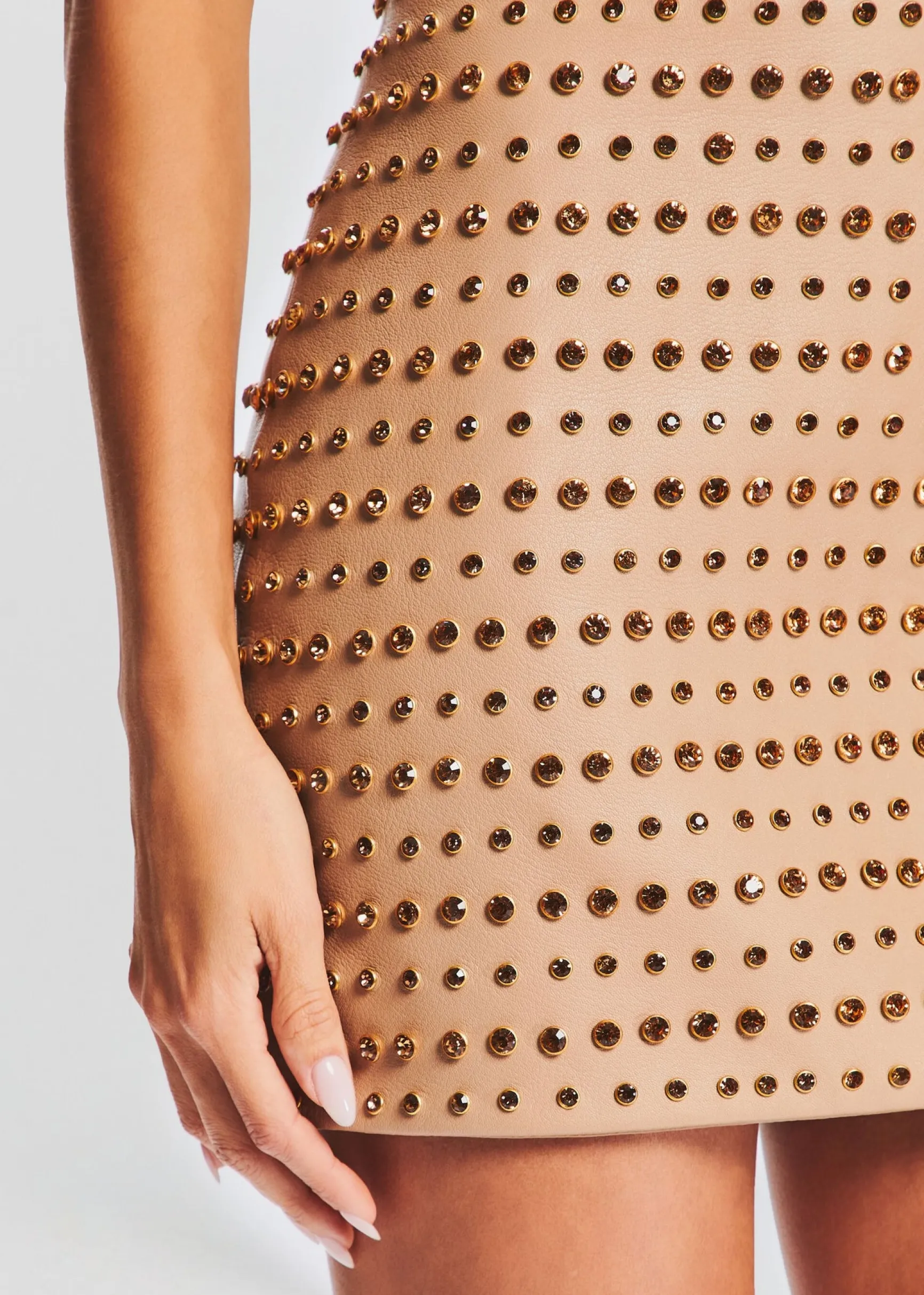 rhya_embellished_leather__1-1.webp Neutral Moments*Retrofete Rhya Embellished Leather Dress Nude
