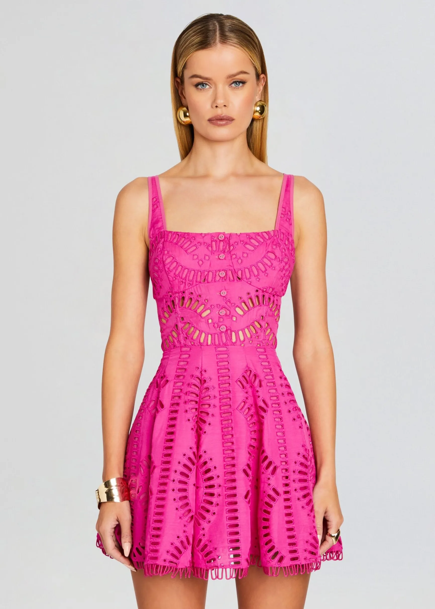 ricka_short_dress_4-6.webp Mini*Retrofete Ricka Short Dress Hot Pink