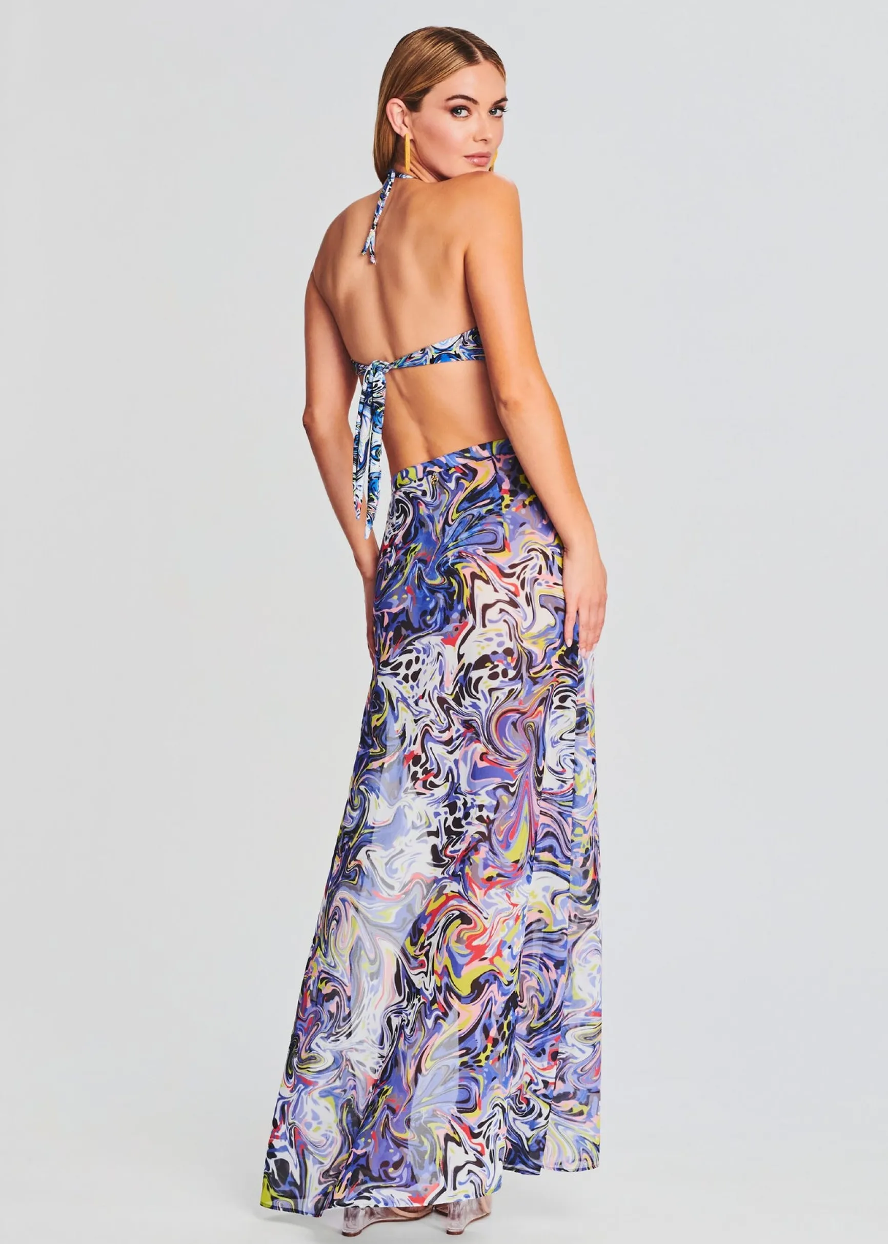 rio_chiffon_skirt_3.webp Swim*Retrofete Rio Chiffon Skirt Blue Jungle