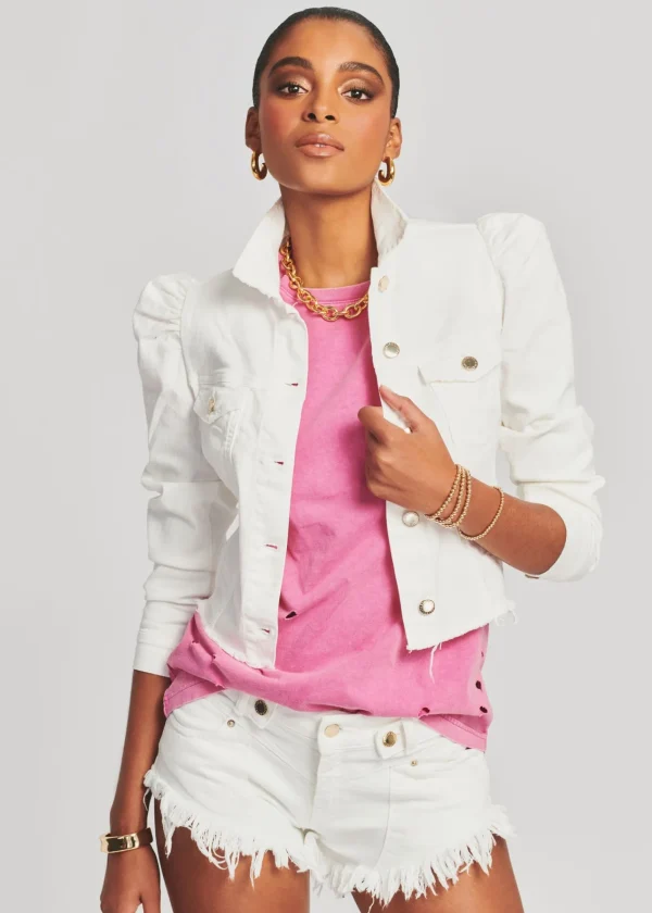Final Sale*Retrofete Rissa Jacket Vintage White