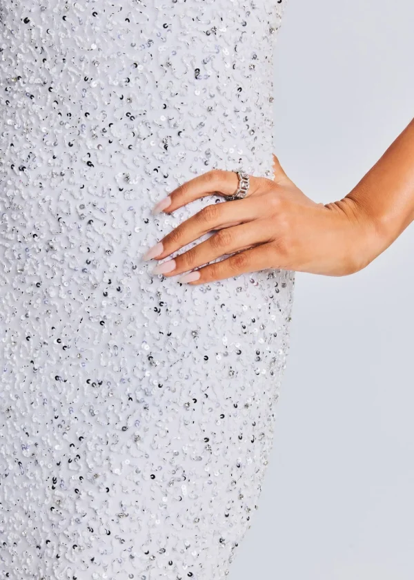 Dresses*Retrofete Riverly Dress Silver White