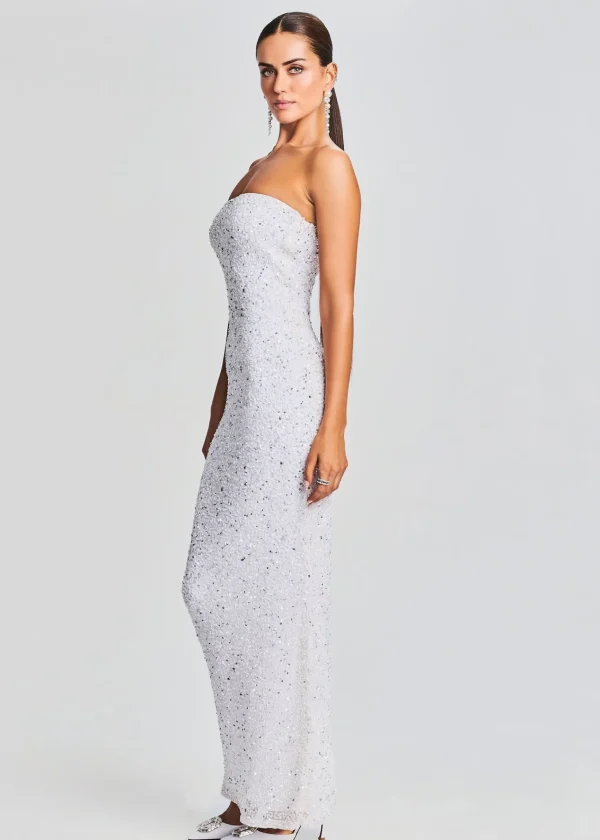 Dresses*Retrofete Riverly Dress Silver White