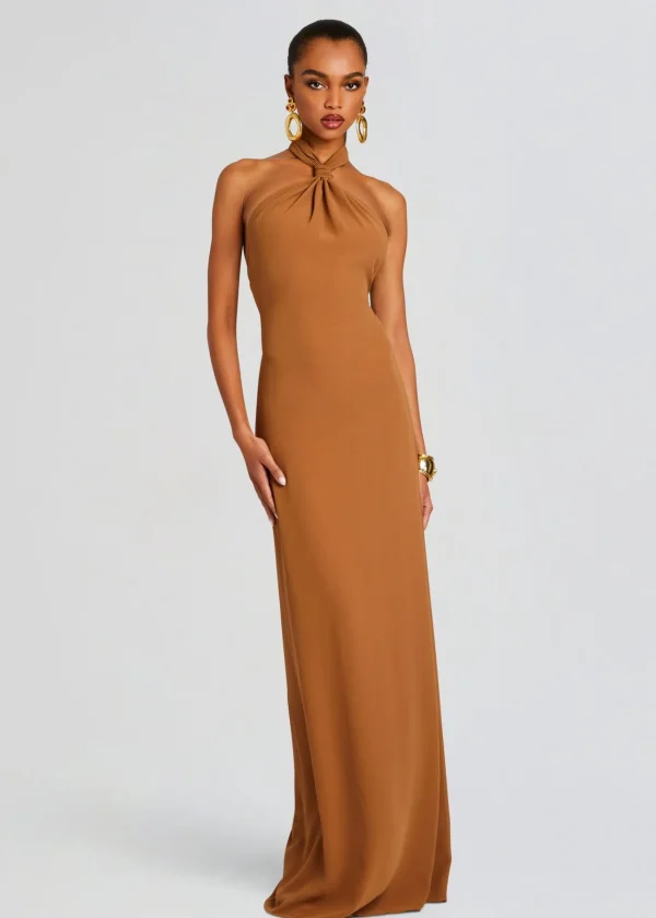 Resort '24*Retrofete Rocco Dress Tobacco