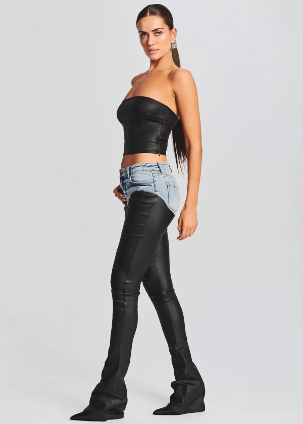 Bottoms*Retrofete Rogan Pant Alani Coated Black