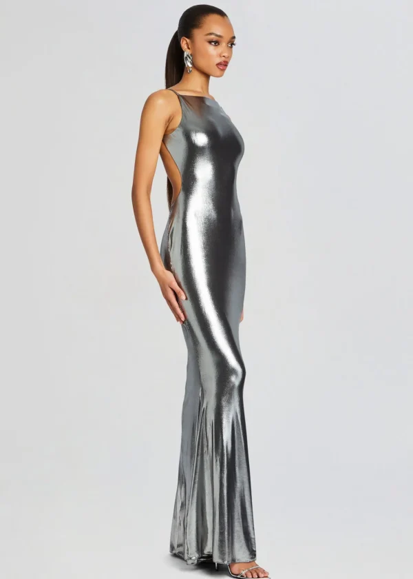 Dresses*Retrofete Romilly Dress Gunmetal