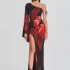 Dresses*Retrofete Romina Dress Red Anthurium