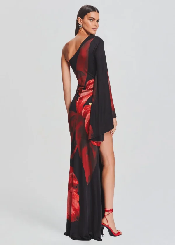 RETROFÊTE*Retrofete Romina Dress Red Anthurium