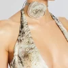 Coming Soon*Retrofete Romy Silk Vest Vintage Snake