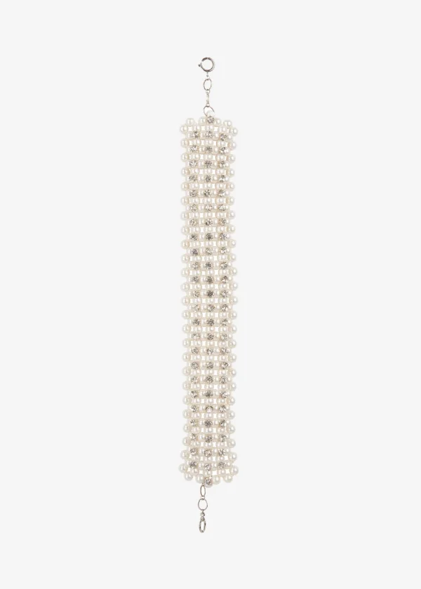 Accessories*Retrofete Rosewood Choker Ivory