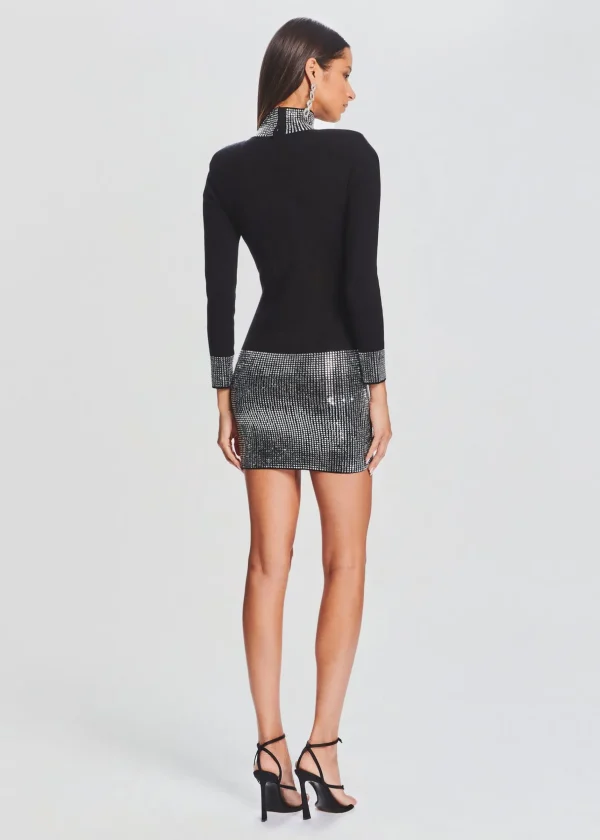 Dresses*Retrofete Rue Embellished Knit Dress Black